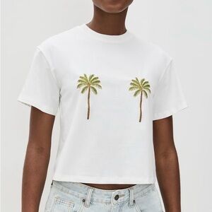 Never Fully Dressed Palm Tshirt